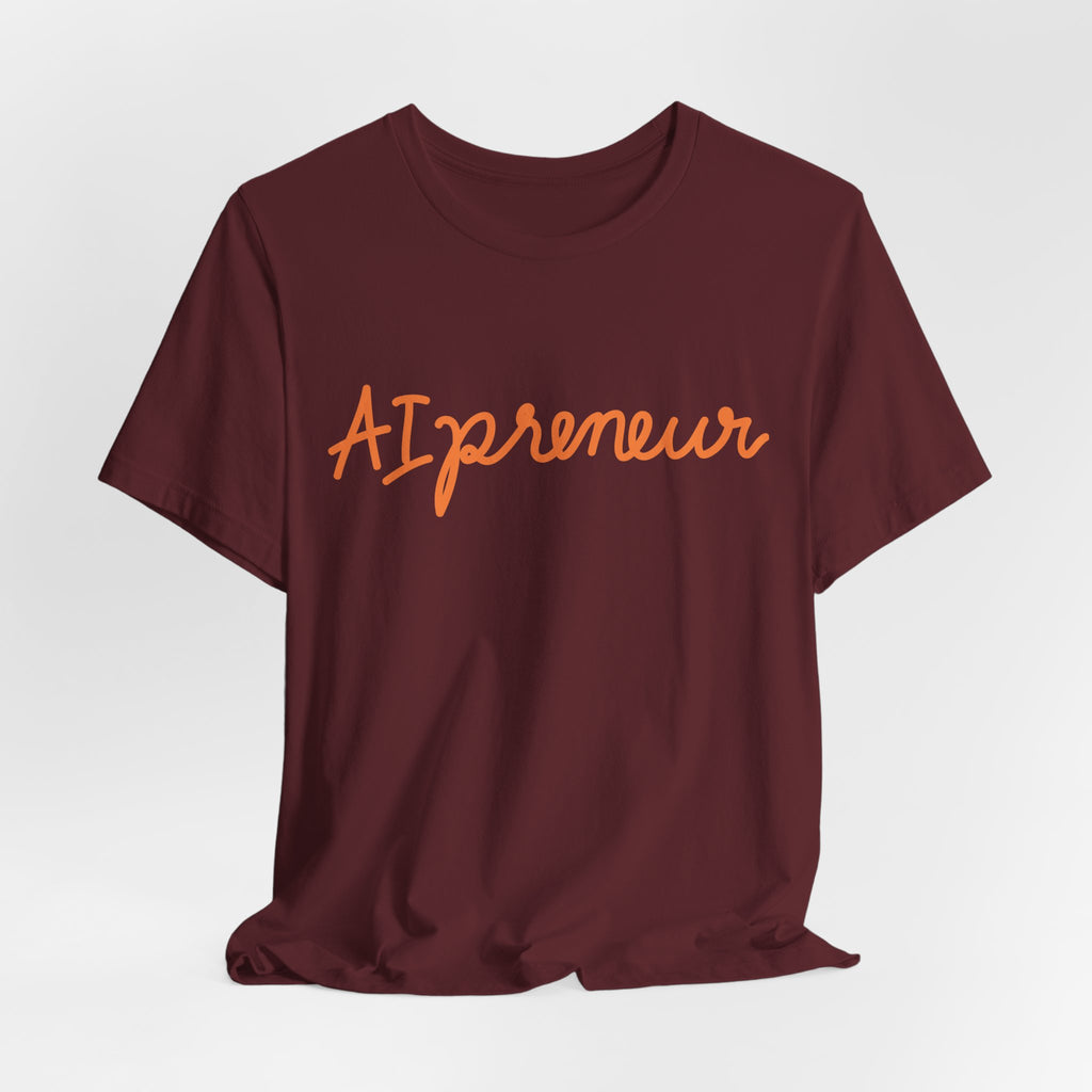 AIpreneur | Unisex Jersey Short Sleeve Tee by Hot Girls AI Club