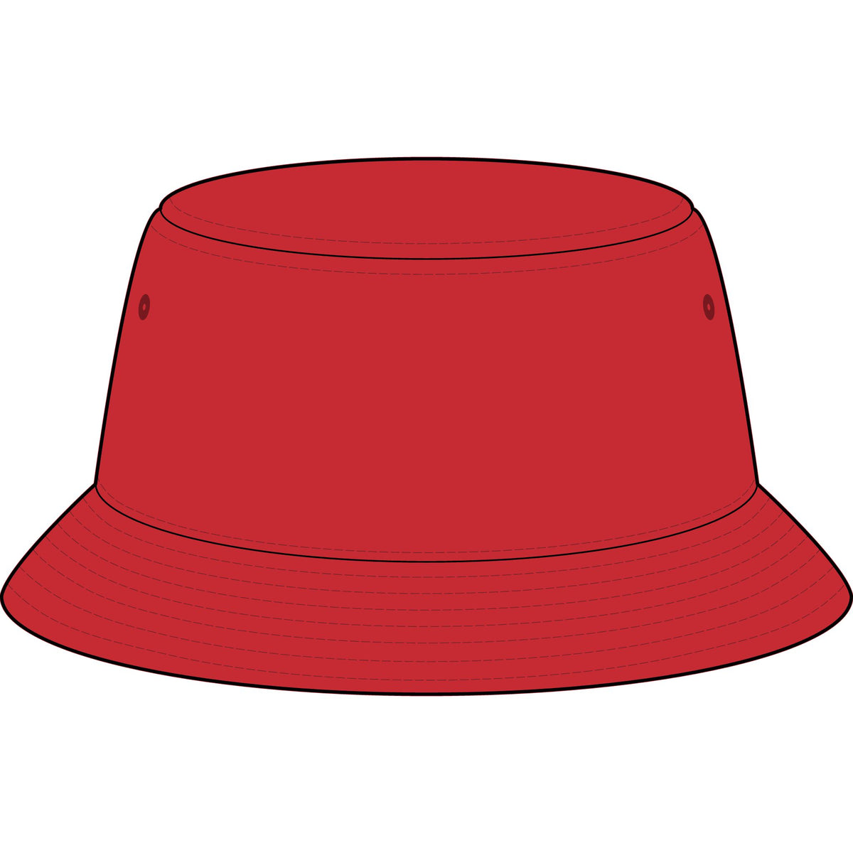 Bucket Hat — "Hot Girls AI Club" Pink Retro Logo