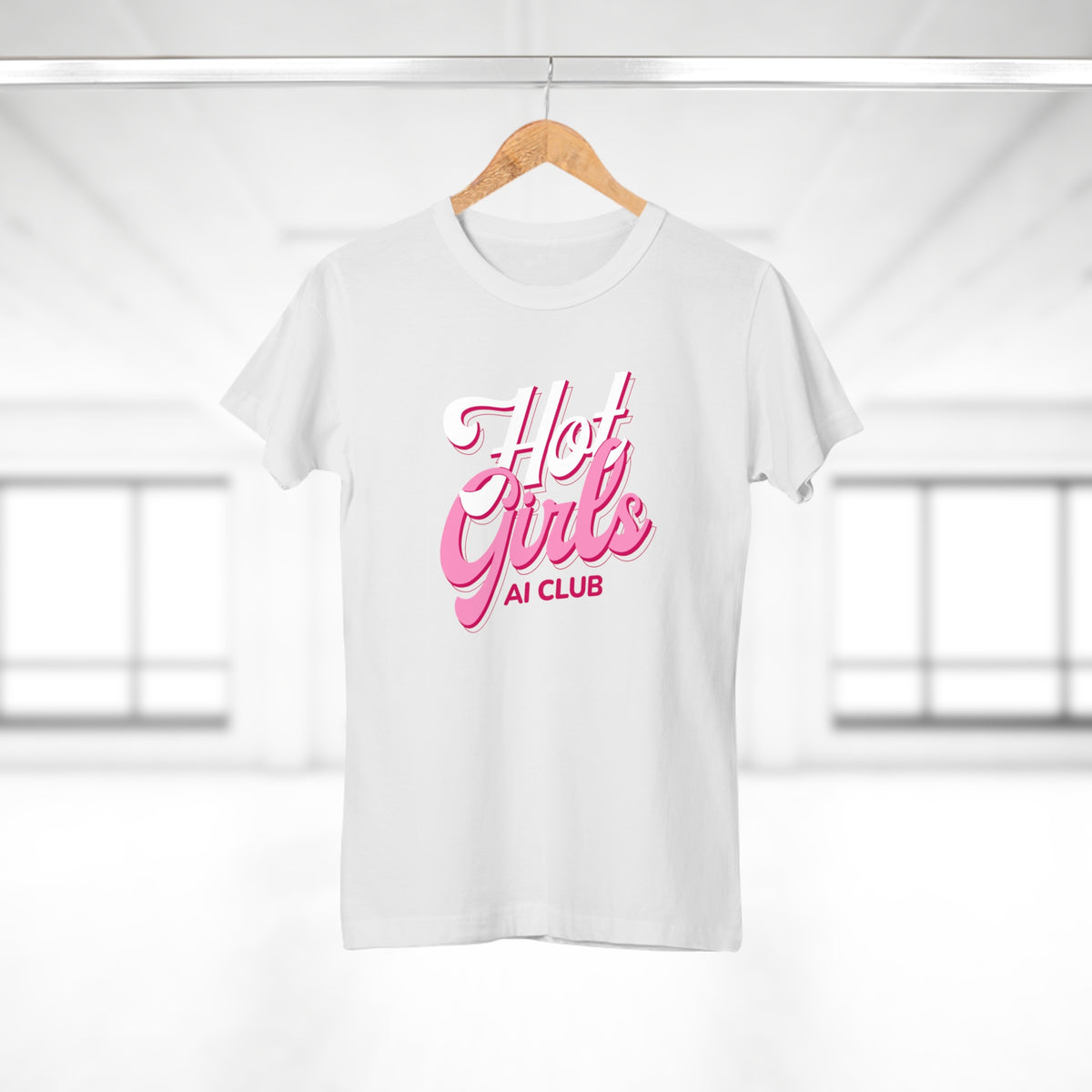 Hot Girls AI Club T-Shirt