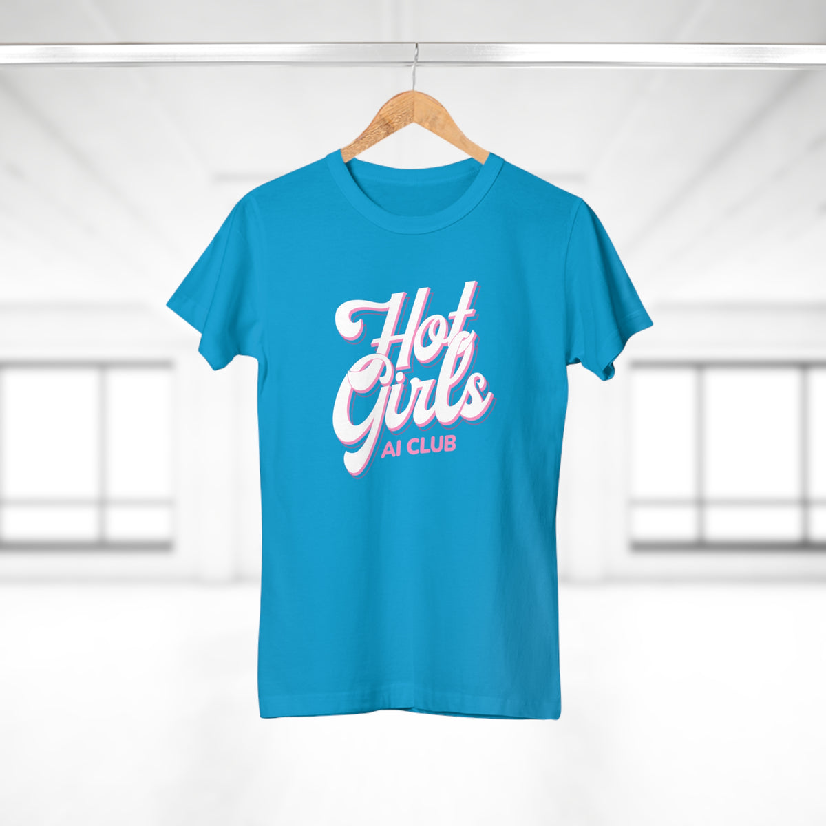 Hot Girls AI Club T-Shirt