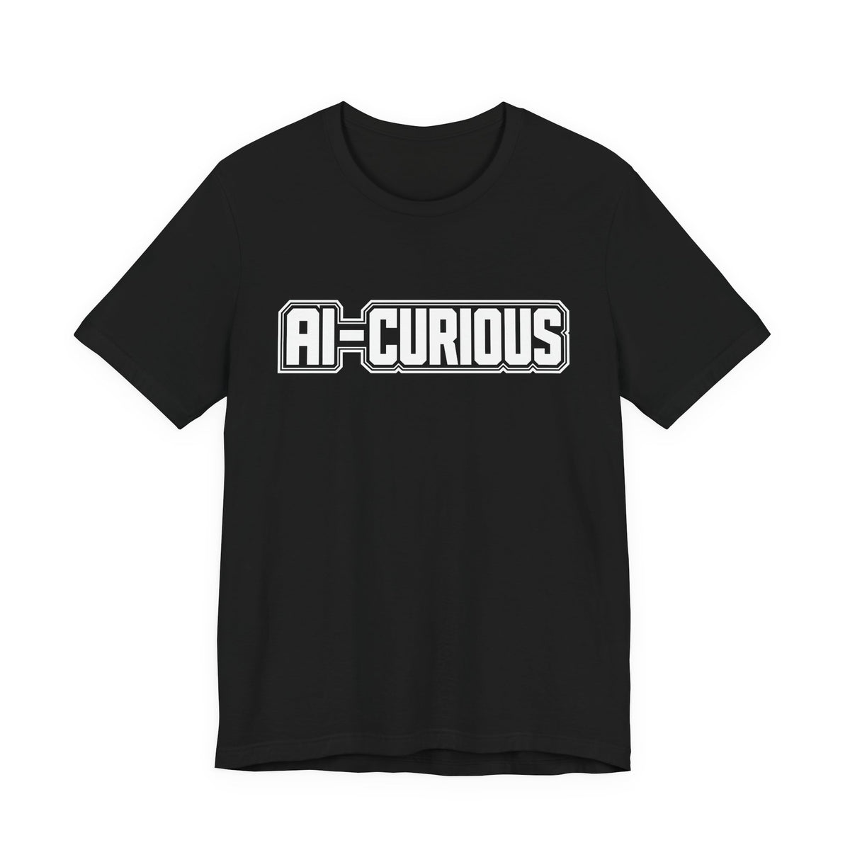 AI-Curious | Unisex Jersey Short Sleeve Tee by Hot Girls AI Club