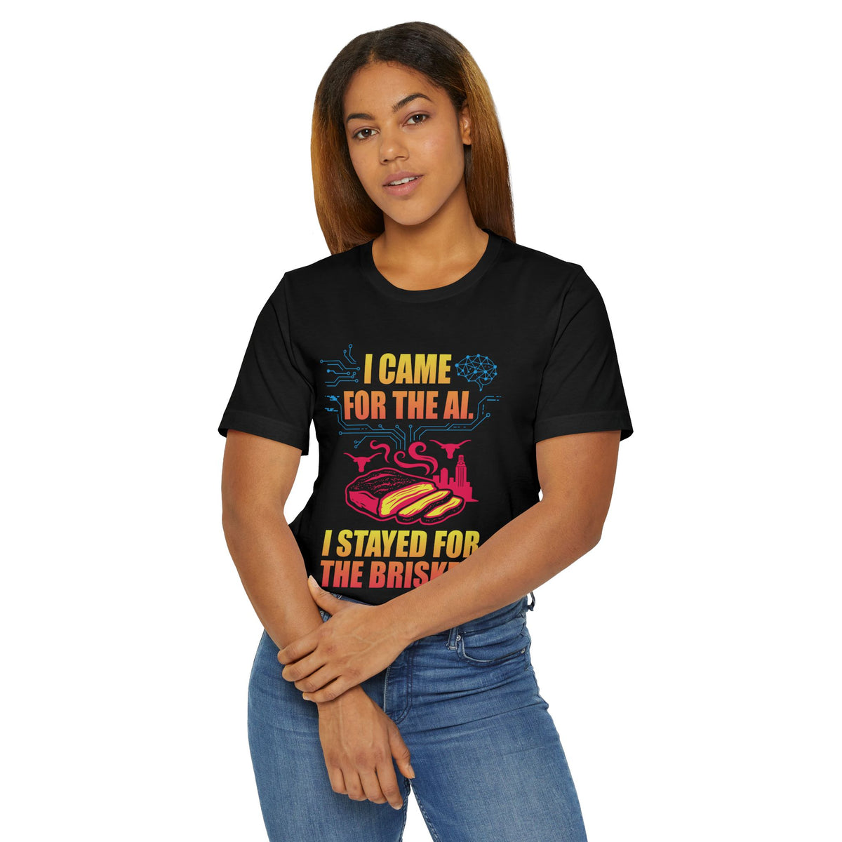 AIPC Tee for All: Came for AI, Stayed for Brisket