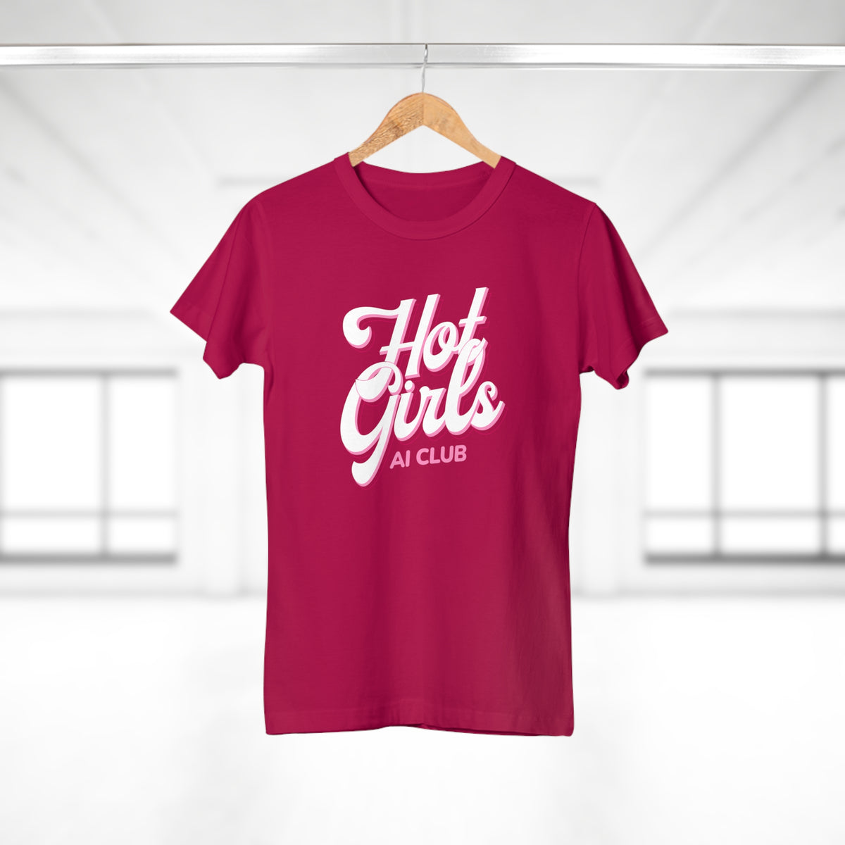 Hot Girls AI Club T-Shirt