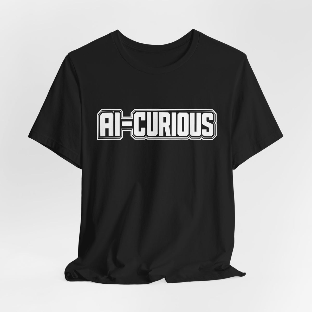 AI-Curious | Unisex Jersey Short Sleeve Tee by Hot Girls AI Club