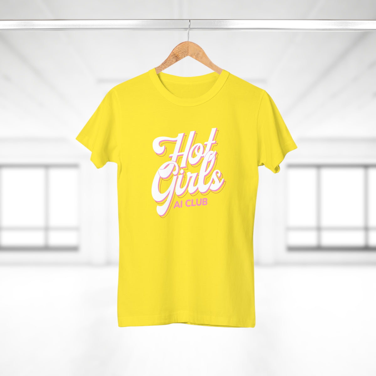 Hot Girls AI Club T-Shirt