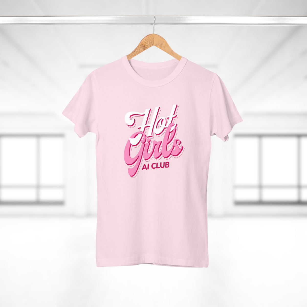 Hot Girls AI Club T-Shirt