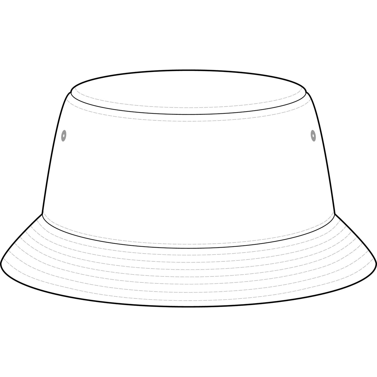 Bucket Hat — "Hot Girls AI Club" Pink Retro Logo