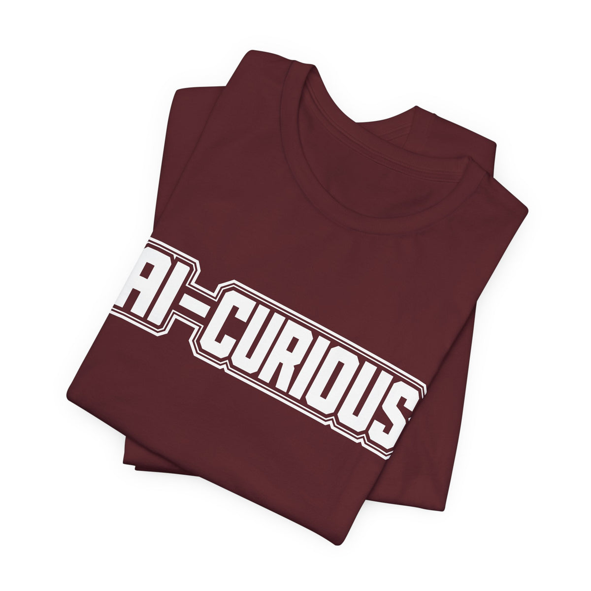 AI-Curious | Unisex Jersey Short Sleeve Tee by Hot Girls AI Club