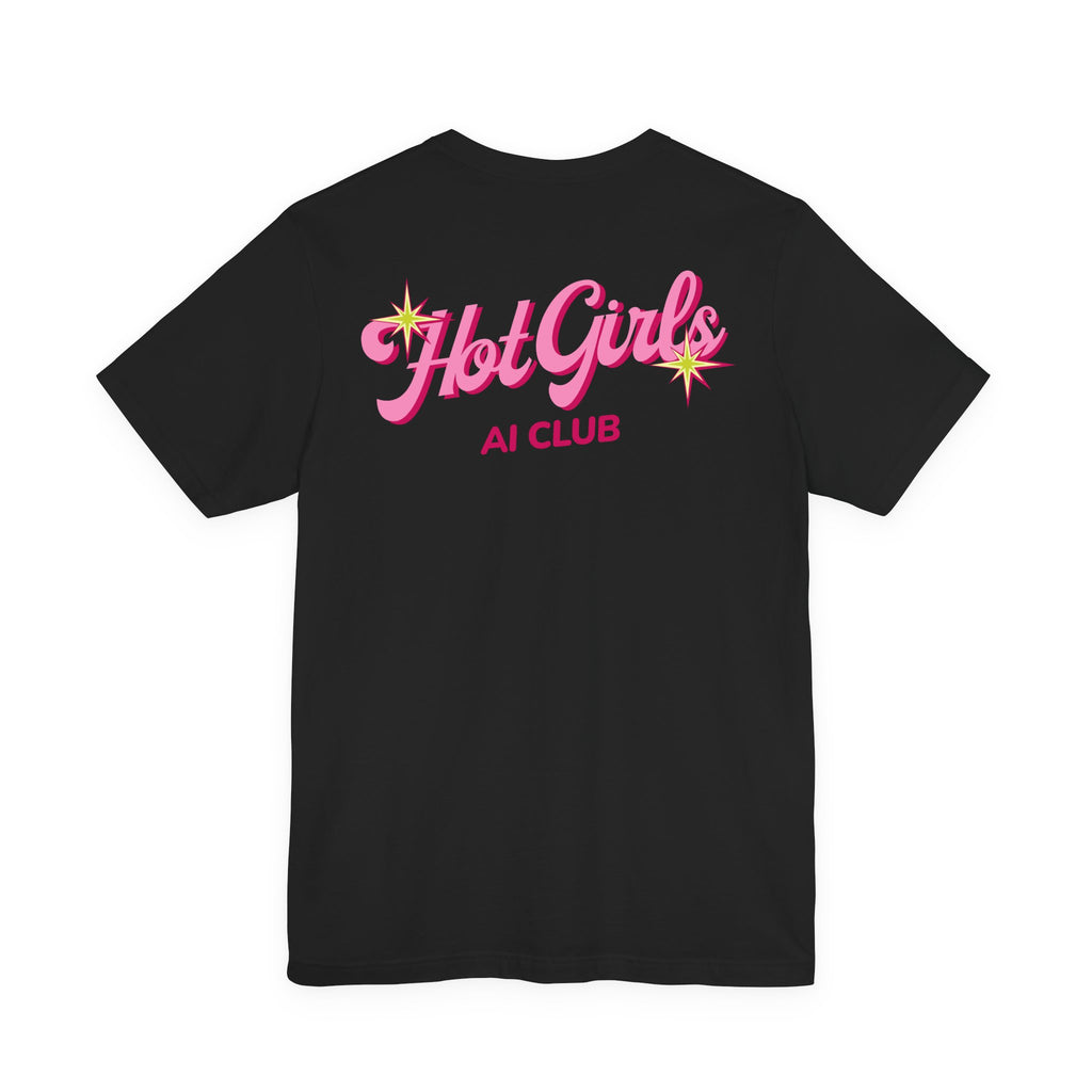 AI-Curious | Unisex Jersey Short Sleeve Tee by Hot Girls AI Club