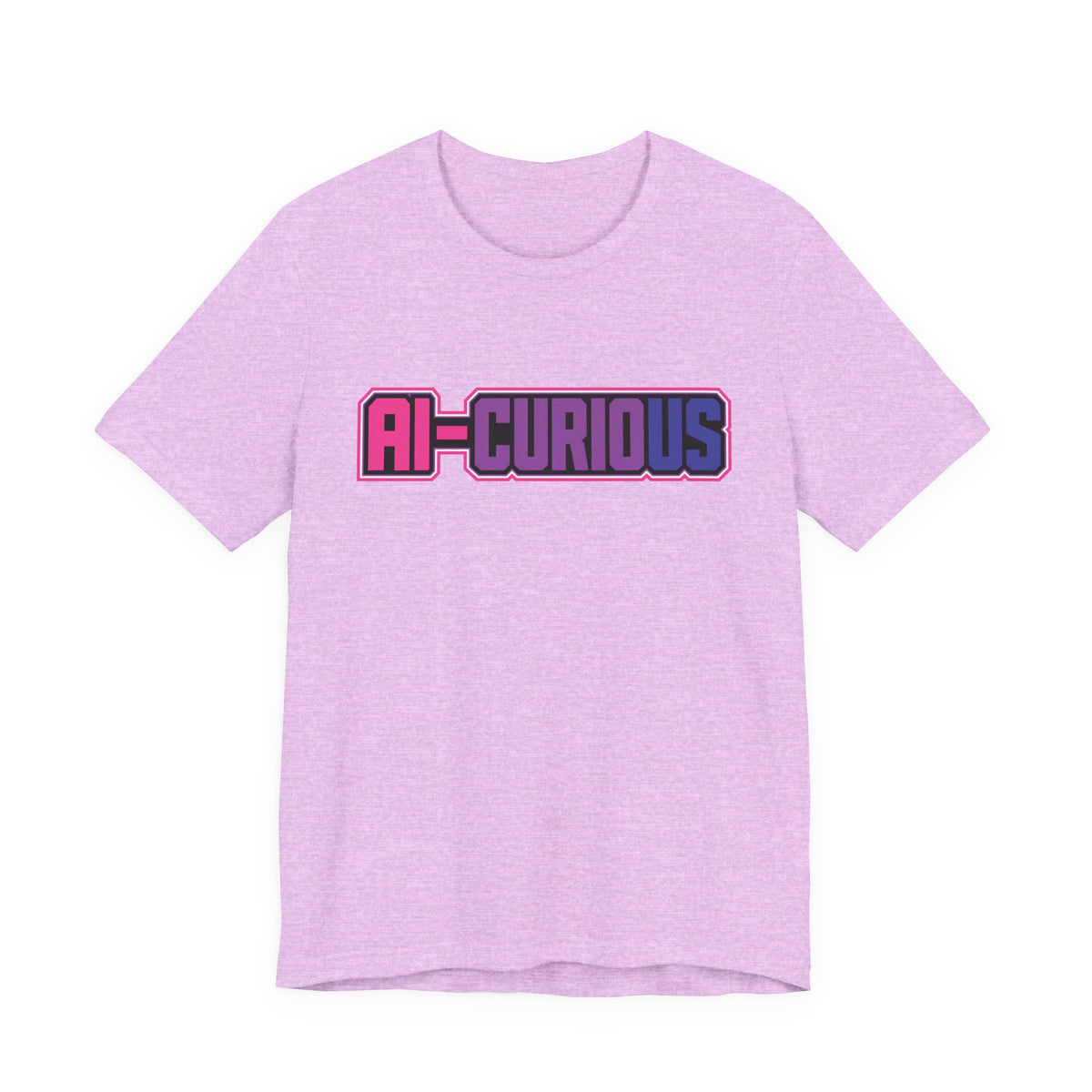 AI-Curious | Unisex Jersey Short Sleeve Tee by Hot Girls AI Club
