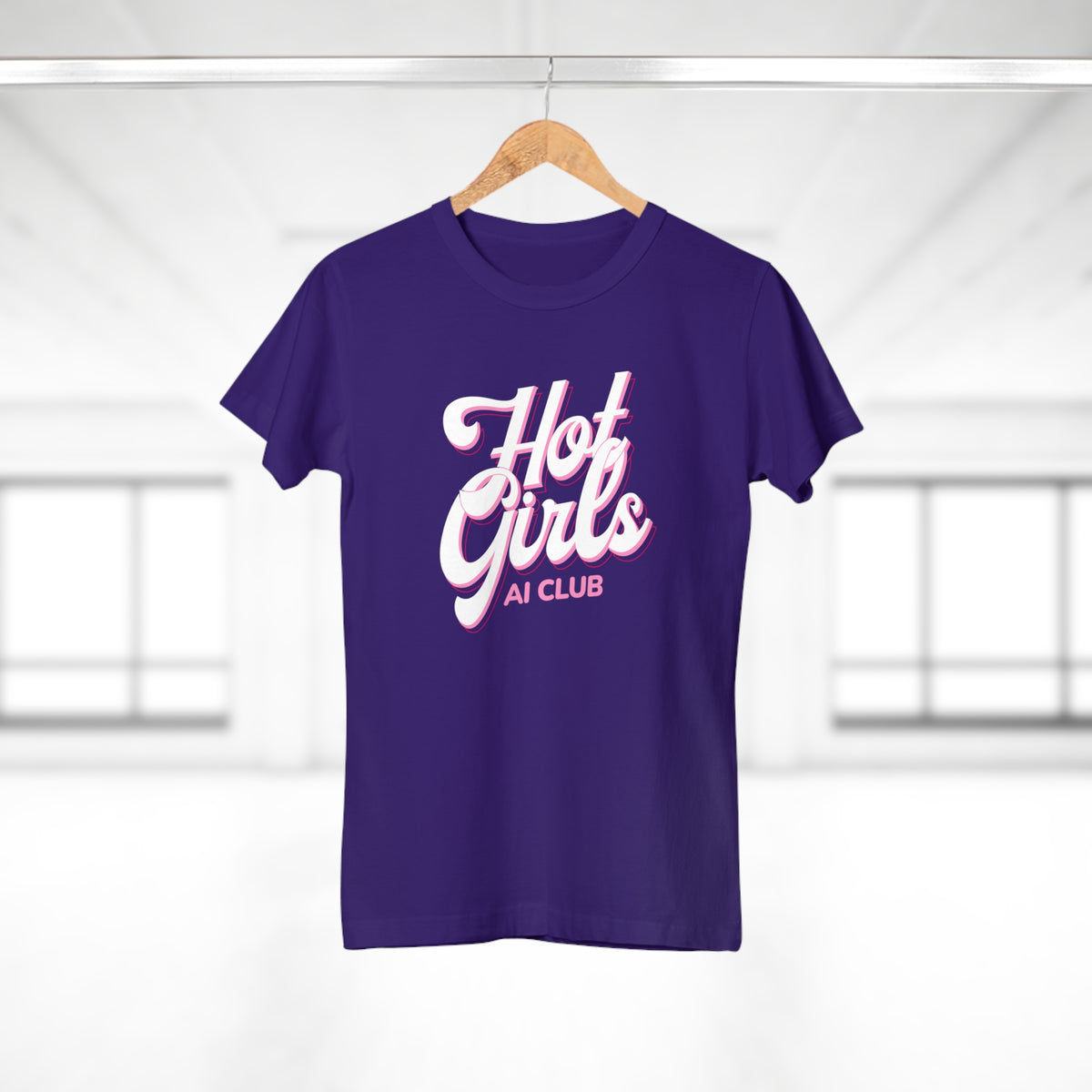 Hot Girls AI Club T-Shirt