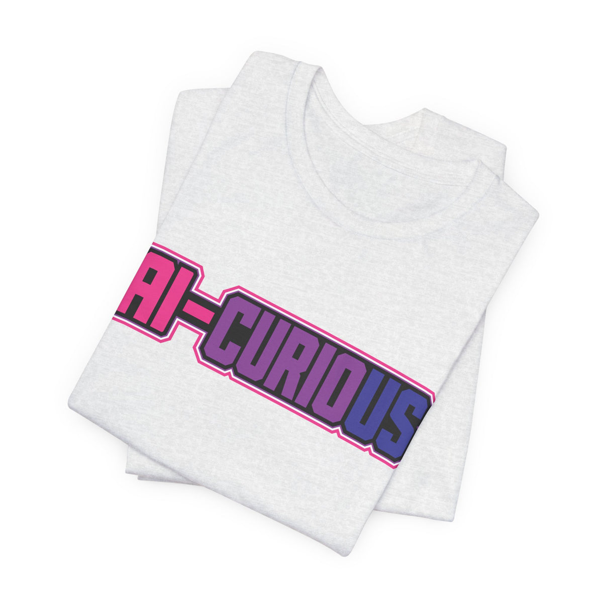 AI-Curious | Unisex Jersey Short Sleeve Tee by Hot Girls AI Club
