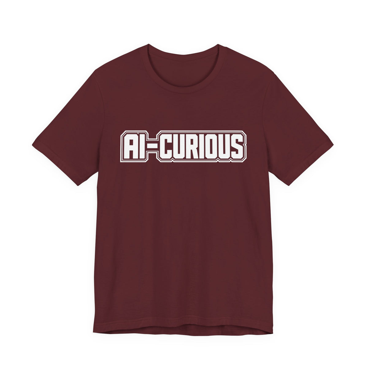 AI-Curious | Unisex Jersey Short Sleeve Tee by Hot Girls AI Club