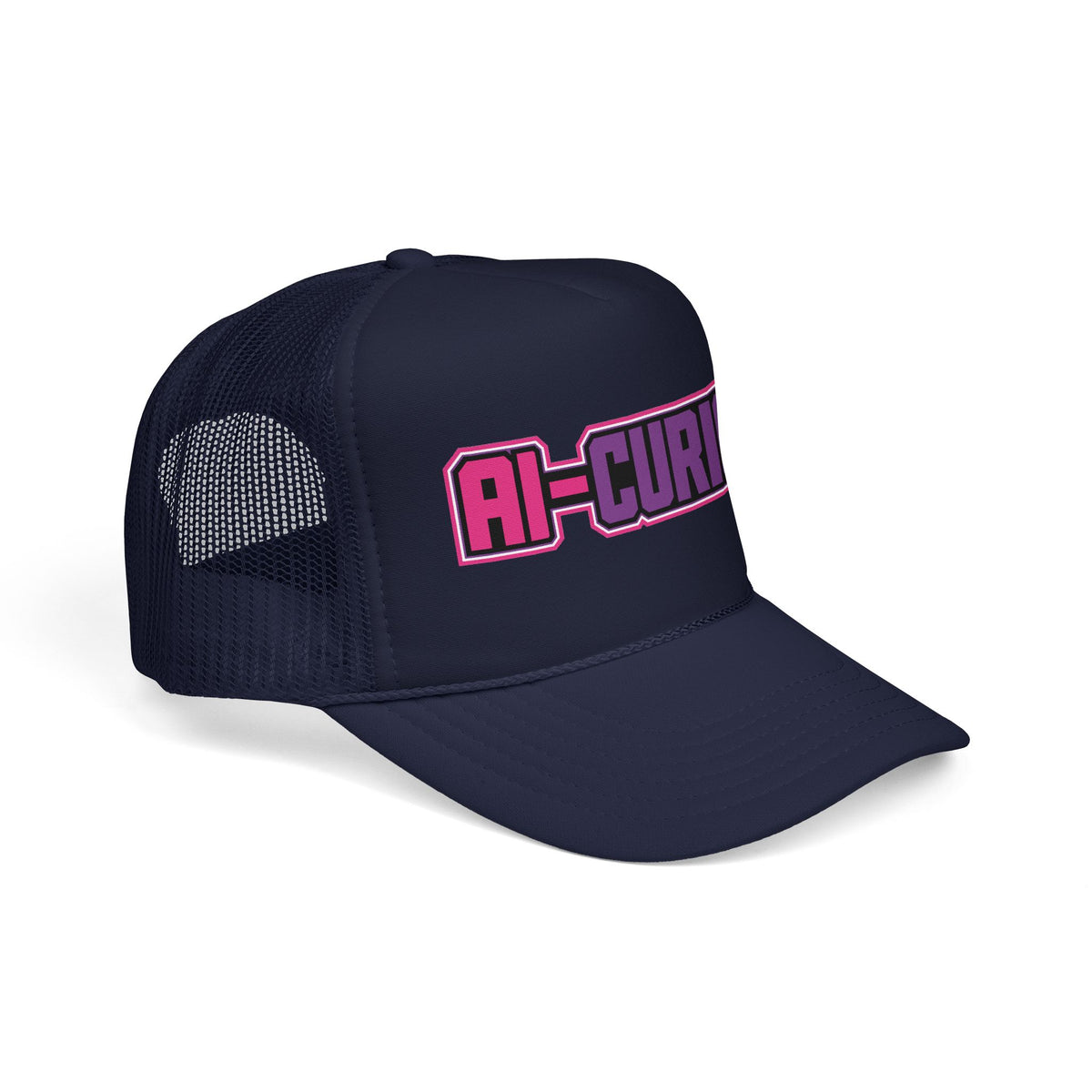 AI-CURIOUS Foam Trucker Hat