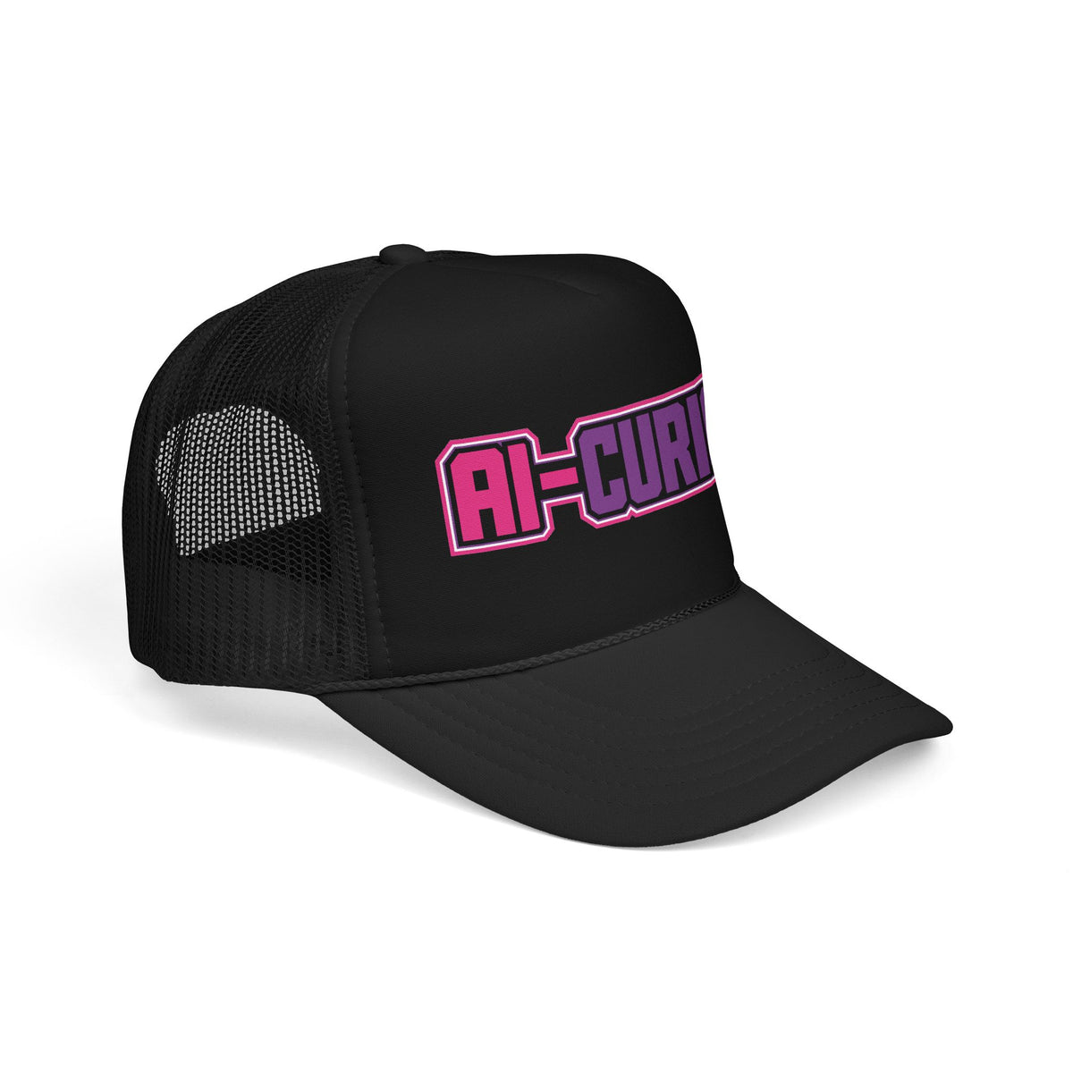 AI-CURIOUS Foam Trucker Hat