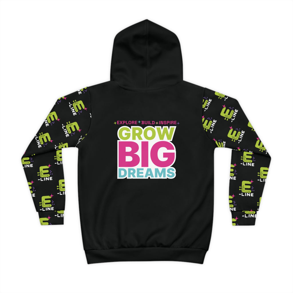 Children's Hoodie — "Grow Big Dreams" Kids STEM Hoodie
