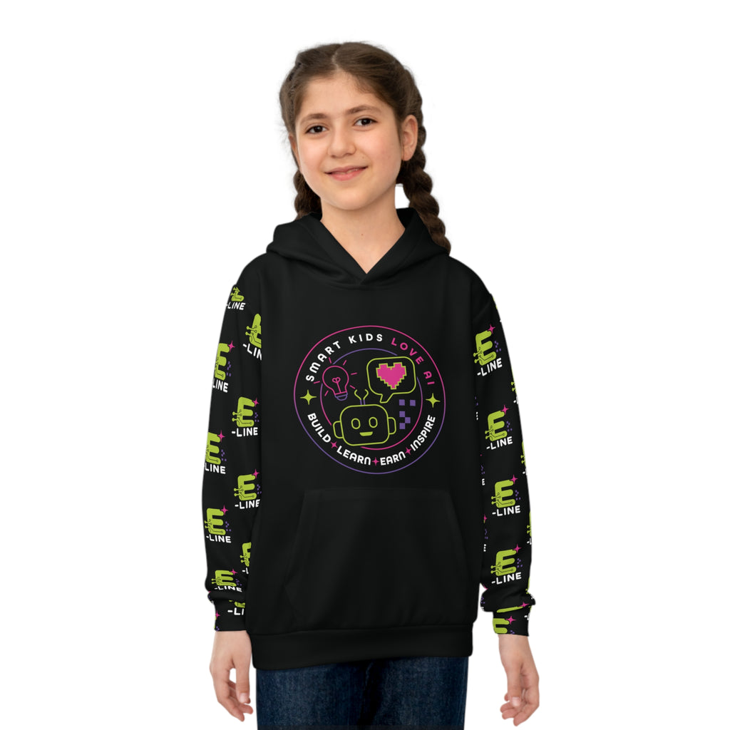 Children's Hoodie — "Grow Big Dreams" Kids STEM Hoodie