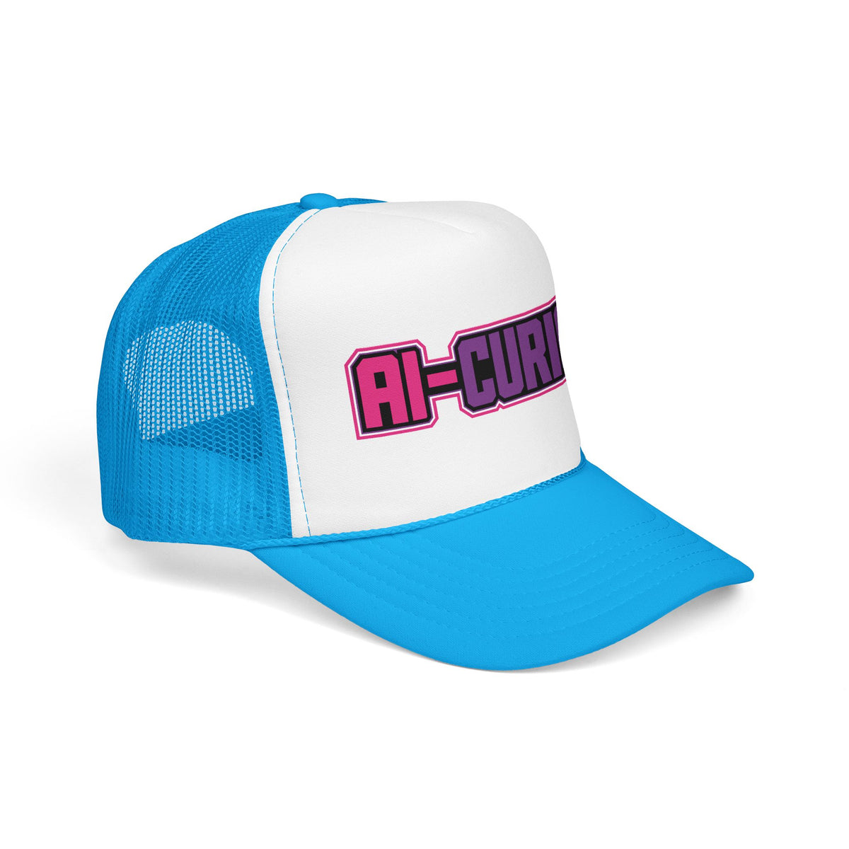AI-CURIOUS Foam Trucker Hat