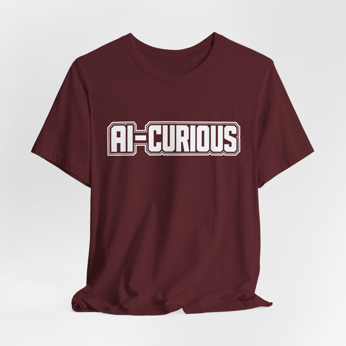 AI-Curious | Unisex Jersey Short Sleeve Tee by Hot Girls AI Club
