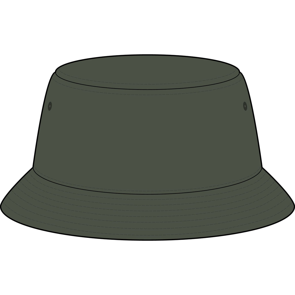 Bucket Hat — "Hot Girls AI Club" Pink Retro Logo